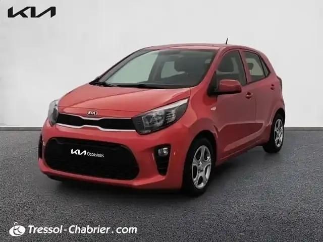 Shiny red Occasion 2021 Kia Picanto Active Citadine | 11 920 € (Prix cher) - Image 1/4