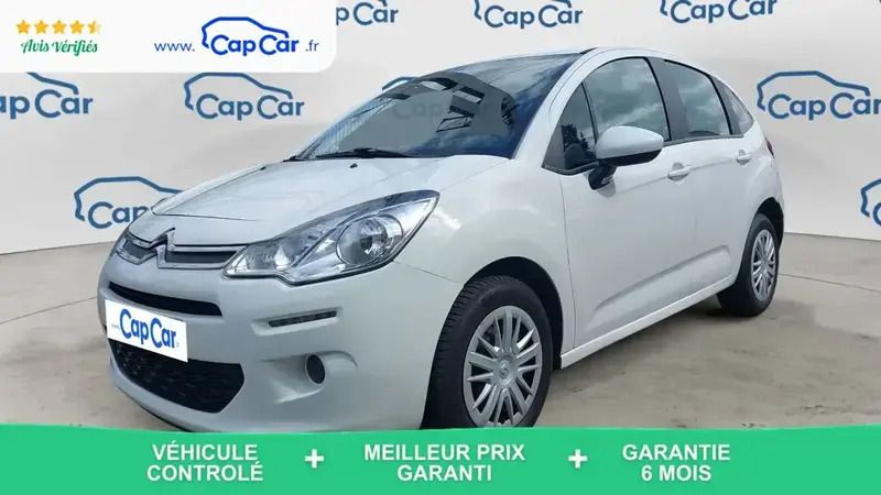 Blanc Utilisé 2016 Citroën C3 Attraction Citadine | 5 990 € (Super prix) - Image 1/4
