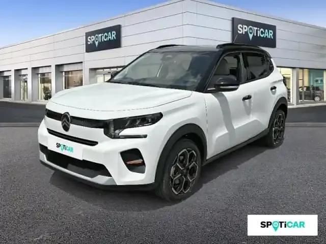 Nouvelle Citroën e-C3 Comfort 83 kW (113 ch) 2025 Blanc banquise (o)  noir perla nera SUV