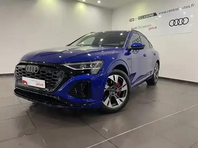 Ultra bleu métallisé Occasion 2023 Audi Q8 e-tron Design SUV | 54 990 € (Super prix) - Image 1/4