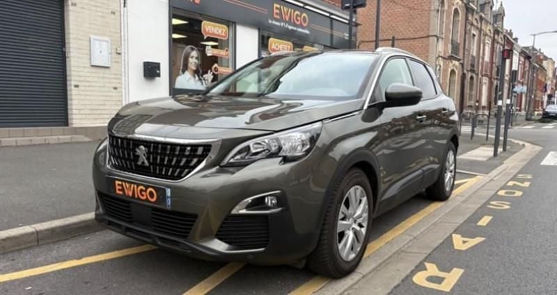 Gris Utilisé 2020 Peugeot 3008 Business-Line Monospace | 14 990 € (Super prix) - Image 1/4