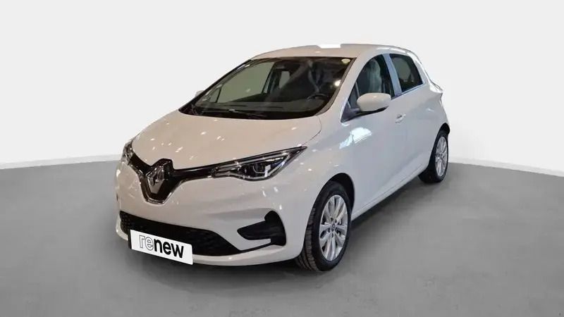 Blanc Utilisé 2020 Renault Zoe Zen Citadine | 10 490 € (Super prix) - Image 1/4