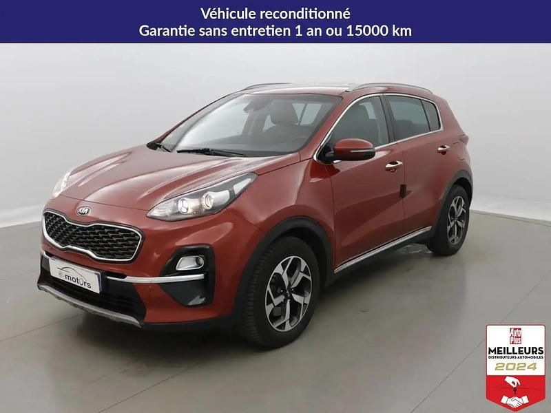 Rouge Occasion 2019 Kia Sportage Active SUV | 14 900 € (Prix cher) - Image 1/4