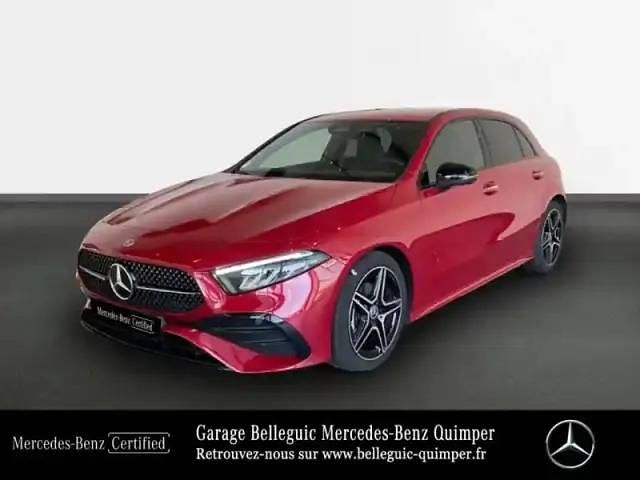 Rouge Utilisé 2023 Mercedes A180 AMG line Berline | 32 490 € (Prix assez cher) - Image 1/4