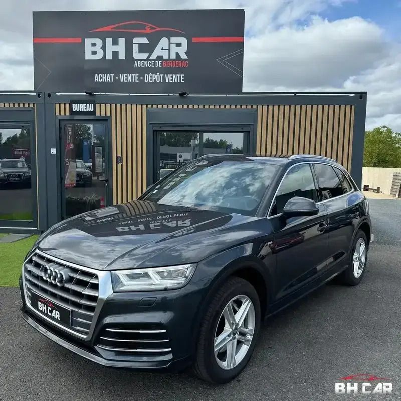 Gris Utilisé 2020 Audi Q5 S-Line SUV | 34 990 € (Super prix) - Image 1/4