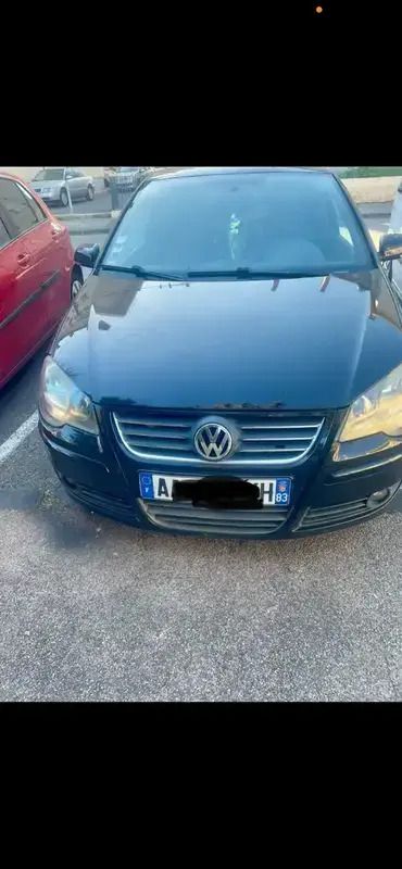 Noir Utilisé 2009 VW Polo Berline | 2 190 € (Prix juste) - Image 1/4