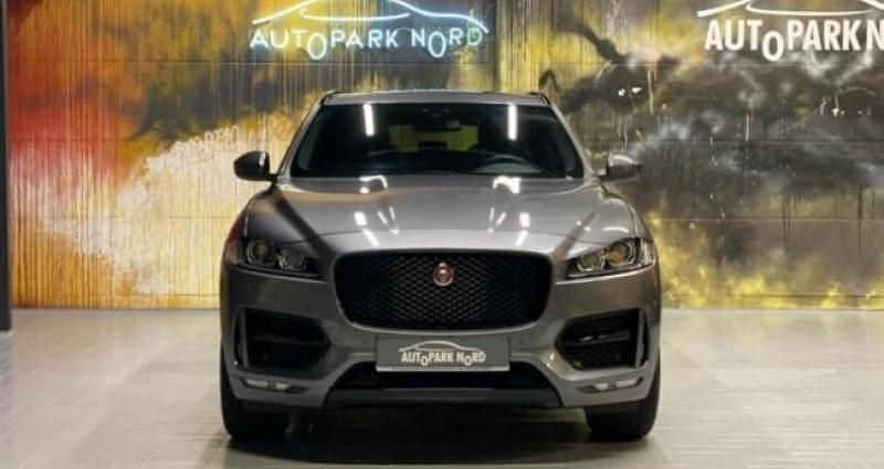 Gray Utilisé 2000 Jaguar F-Pace R-Sport SUV | 37 000 € - Image 1/4