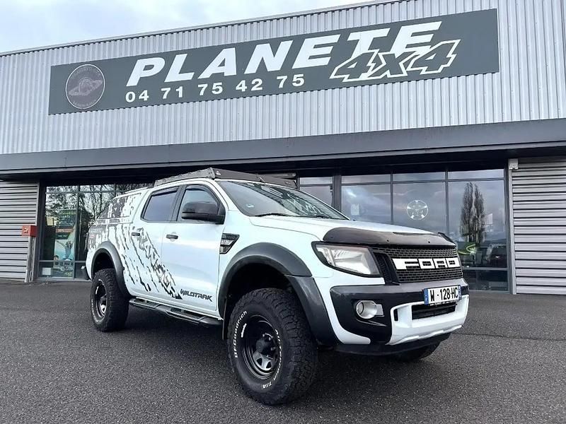 Blanc Utilisé 2013 Ford Ranger Wildtrack Pick-up | 28 500 € - Image 1/4