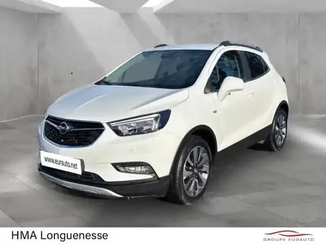 Blanc glacier Occasion 2019 Opel Mokka X Elite SUV | 12 990 € (Prix juste) - Image 1/4