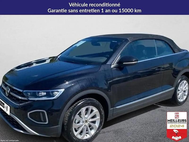 Noir Utilisé 2024 VW T-Roc Cabriolet Style Cabriolet | 43 565 € - Image 1/4