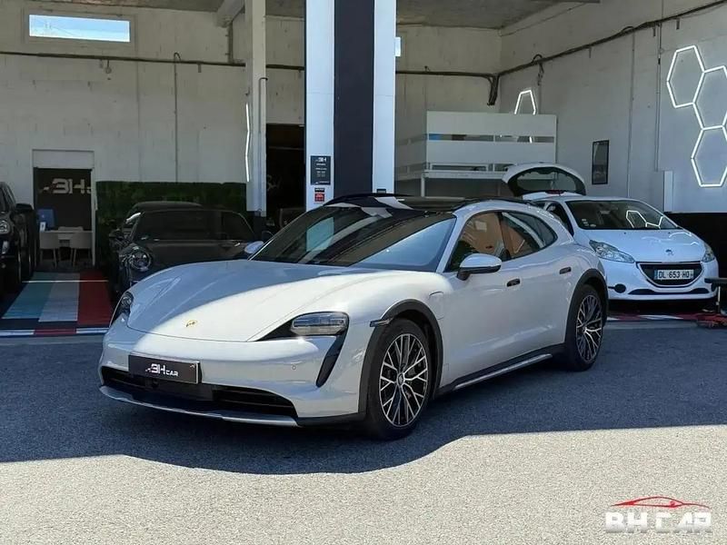 Gris Utilisé 2021 Porsche Taycan Cross Turismo Berline | 64 990 € (Bon prix) - Image 1/4