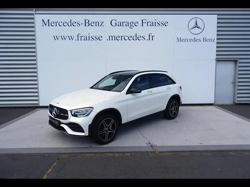 Blanc Utilisé 2022 Mercedes GLC300 AMG line SUV | 49 900 € (Prix juste) - Image 1/4