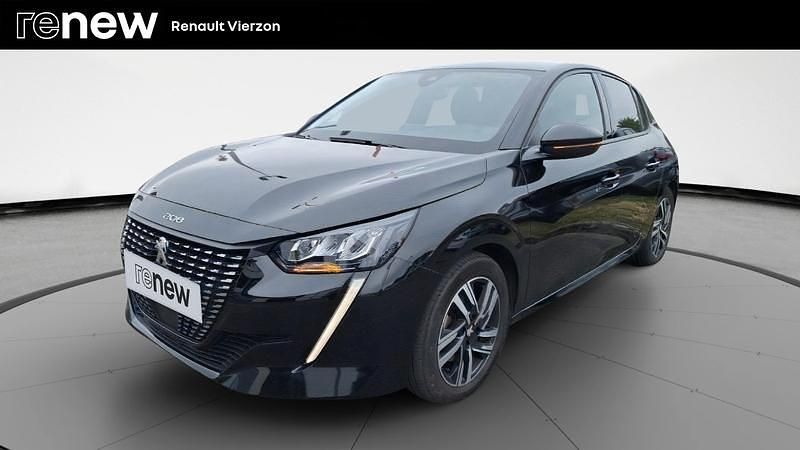 Noir Utilisé 2022 Peugeot 208 Allure Citadine | 12 990 € (Prix juste) - Image 1/4