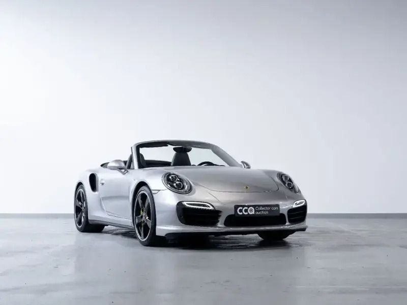 Gris Utilisé 2014 Porsche 911 Turbo S Cabriolet Cabriolet | 150 000 € - Image 1/4