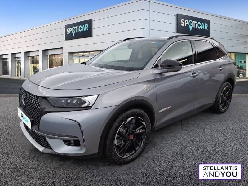 Gris Utilisé 2021 DS Automobiles DS7 Crossback Performance Line Plus SUV | 30 800 € (Prix juste) - Image 1/4
