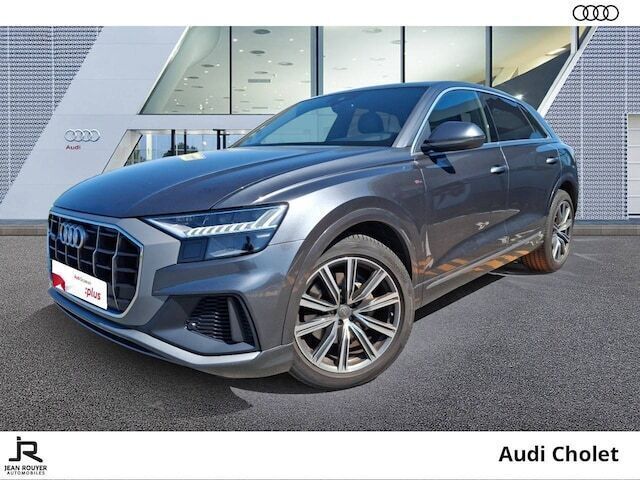 Gris daytona nacré Utilisé 2020 Audi Q8 S-Line SUV | 56 990 € - Image 1/4