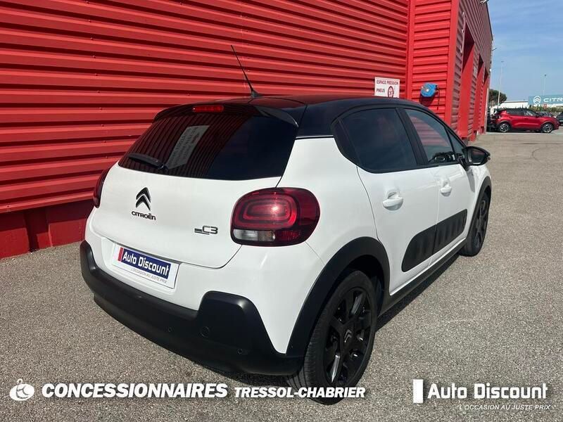 Blanc Utilisé 2019 Citroën C3 Origins Citadine | 10 469 € - Image 1/2