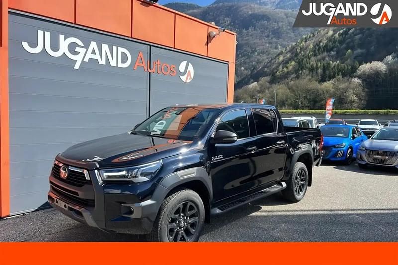 Noir Nouvelle 2025 Toyota HiLux Pick-up | 61 980 € (Prix juste) - Image 1/4