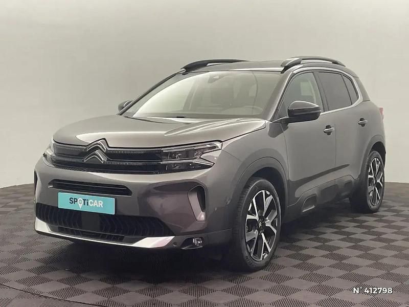 Gris Utilisé 2022 Citroën C5 Aircross PureTech SUV | 22 480 € (Prix juste) - Image 1/4