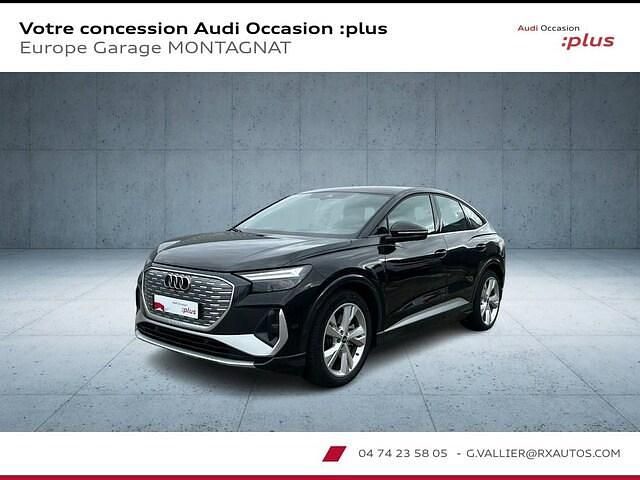 Noir Utilisé 2022 Audi Q4 Sportback e-tron Advanced Plus SUV | 39 990 € (Prix juste) - Image 1/4