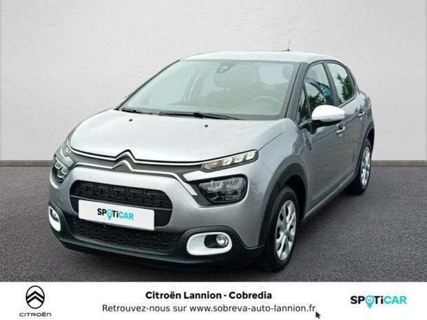 Gris Utilisé 2024 Citroën C3 PureTech Citadine | 11 990 € (Prix juste) - Image 1/4
