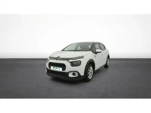 Blanc Occasion 2022 Citroën C3 PureTech Berline | 10 199 € (Prix juste) - Image 1/4