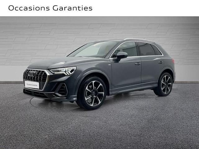 Gris daytona nacré Occasion 2021 Audi Q3 S-Line SUV | 31 978 € - Image 1/4
