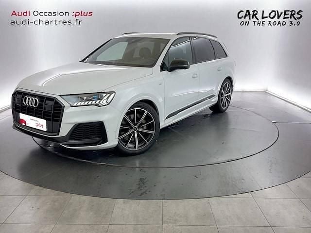 Blanc glacier métallisé Utilisé 2020 Audi Q7 S-Line SUV | 63 890 € - Image 1/4