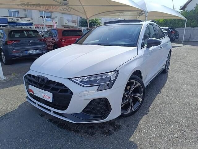 Blanc glacier métallisé Occasion 2025 Audi A3 S-Line Berline | 34 790 € (Prix juste) - Image 1/4