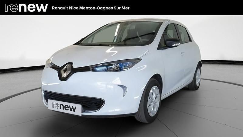 Blanc Utilisé 2019 Renault Zoe Citadine | 7 399 € (Prix juste) - Image 1/4