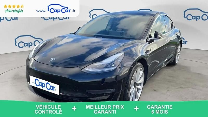 Occasion Tesla Model 3 Long Range AWD 152 kW (208 ch) 2019 Noir Berline