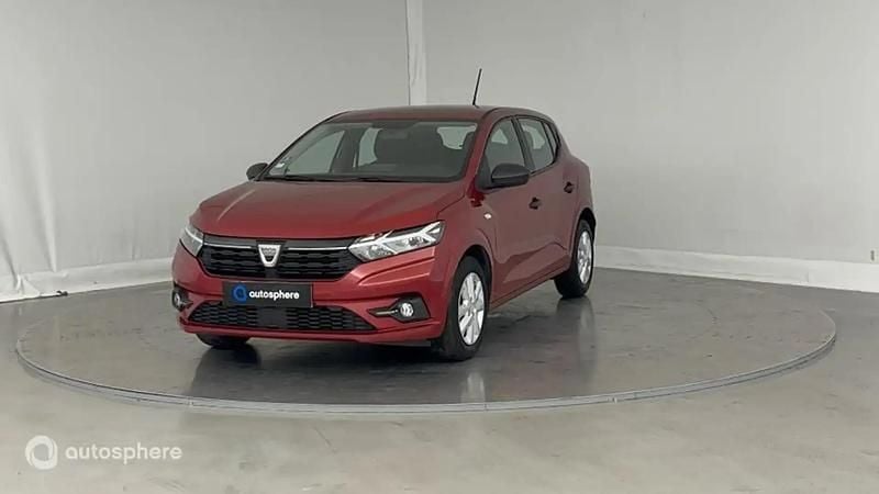 Rouge Utilisé 2021 Dacia Sandero Essentiel Citadine | 10 999 € (Bon prix) - Image 1/4