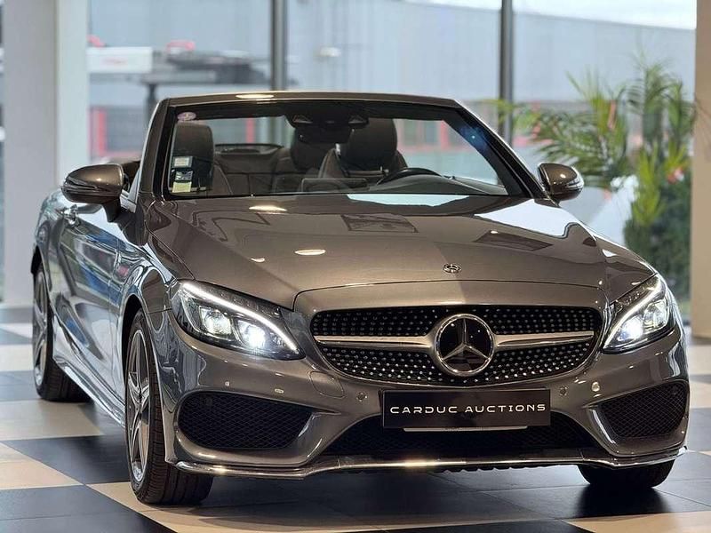 Occasion Mercedes C250 AMG line 211 ch (155 kW) 2018 Argent Cabriolet