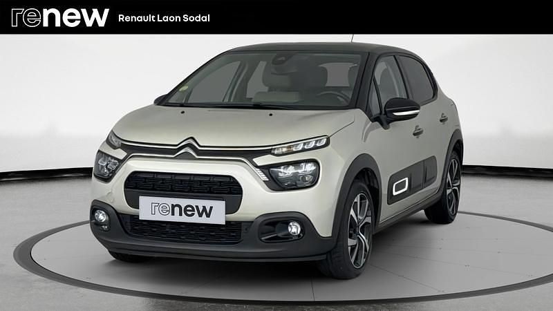 Beige Utilisé 2022 Citroën C3 Shine Citadine | 13 499 € (Prix juste) - Image 1/4