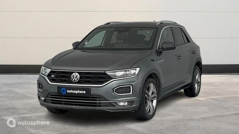 Gris Occasion 2021 VW T-Roc R-line SUV | 24 999 € (Prix juste) - Image 1/4