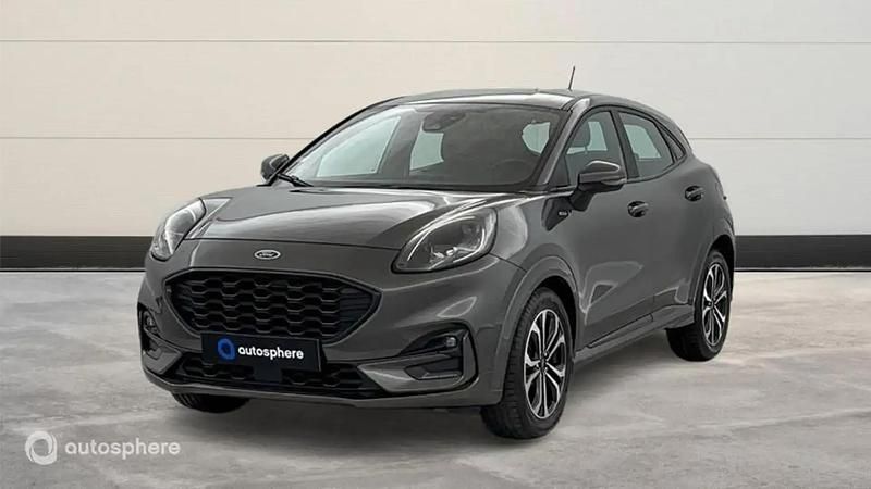 Gris Utilisé 2020 Ford Puma ST-Line SUV | 15 999 € (Prix juste) - Image 1/4