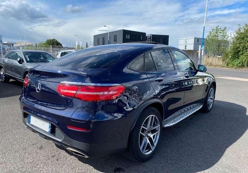 Occasion Mercedes GLC350 212 ch (155 kW) 2017 Bleu Coupé