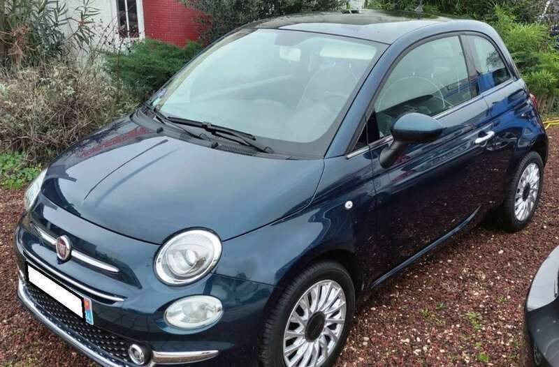 Occasion Fiat 500 Lounge 69 ch (50 kW) 2019 Bleu Berline