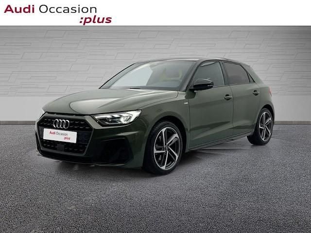 Occasion Audi A1 Sportback S-line plus 116 ch (85 kW) 2025 Vert district métallisé noir mythe métallisé Citadine