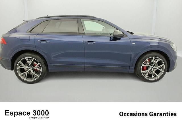 Occasion Audi Q8 Competition 340 ch (250 kW) 2021 Bleu navarre métallisé SUV