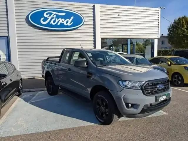 Gris Utilisé 2022 Ford Ranger Wolftrak Pick-up | 29 990 € - Image 1/4