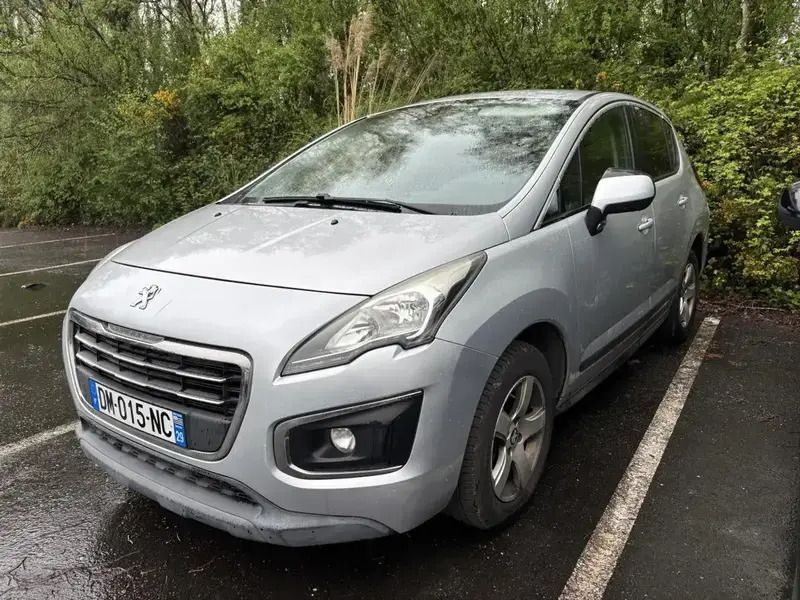 Gris Utilisé 2014 Peugeot 3008 Business-Line SUV | 7 990 € (Prix juste) - Image 1/4