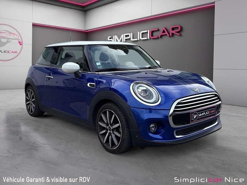 Occasion Mini Cooper Hatch 136 ch (100 kW) 2019 Bleu Citadine
