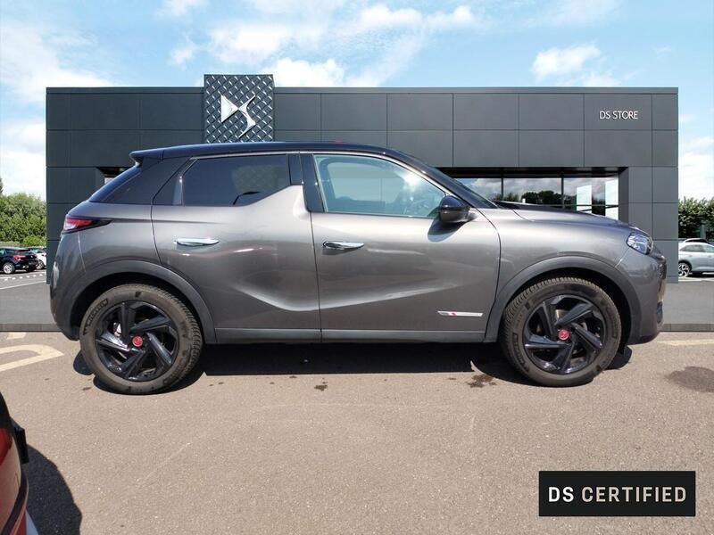 Occasion DS Automobiles DS3 Performance 131 ch (96 kW) 2022 Gris platinium (m)  toit noir Citadine