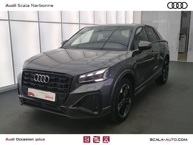Gris daytona nacré Utilisé 2022 Audi Q2 S-line plus SUV | 26 400 € (Bon prix) - Image 1/4