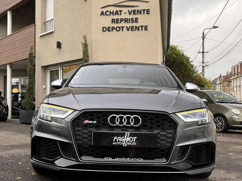 Occasion Audi RS3 Sportback Sport 400 ch (294 kW) 2018 Gris Citadine