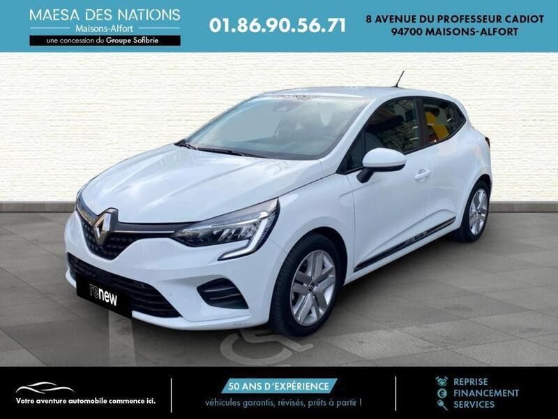 Blanc Utilisé 2022 Renault Clio V Zen Berline | 15 990 € (Bon prix) - Image 1/3