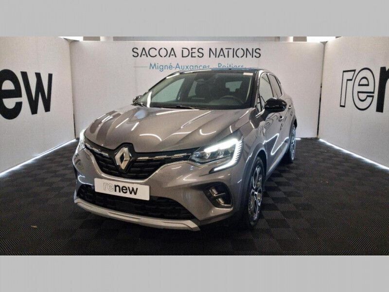 Gris Utilisé 2021 Renault Captur Intens SUV | 18 990 € (Prix juste) - Image 1/4