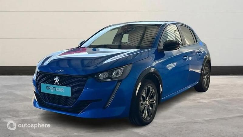 Bleu Utilisé 2023 Peugeot e-208 Style Citadine | 18 499 € (Prix juste) - Image 1/4