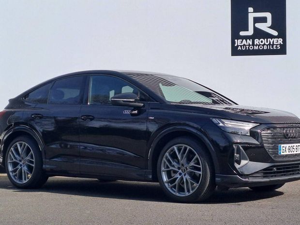 Noir Utilisé 2024 Audi Q4 e-tron S-Line SUV | 54 500 € (Prix juste) - Image 1/4